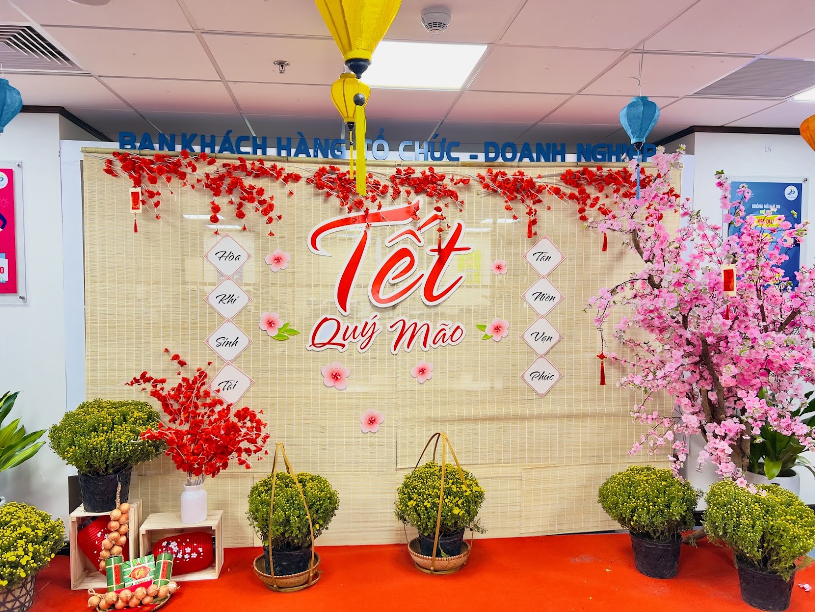 Dịch vụ trang trí Tết ở Quốc Oai