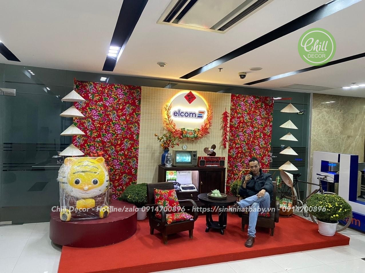 Dịch vụ trang trí Tết ở Lê Đại Hành