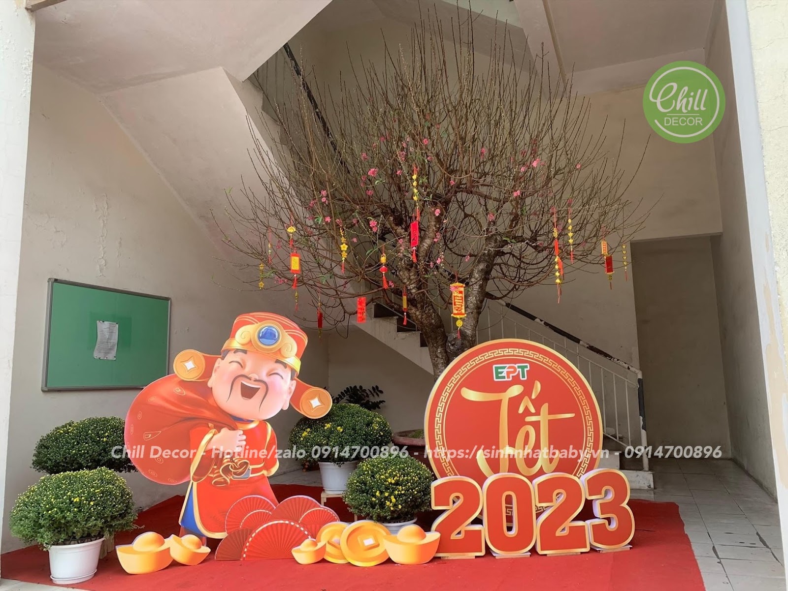 Dịch vụ trang trí Tết ở Nguyễn Du