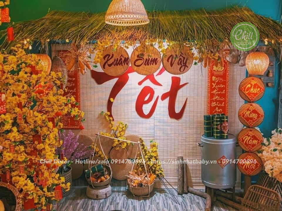 Dịch vụ trang trí Tết ở Phố Huế