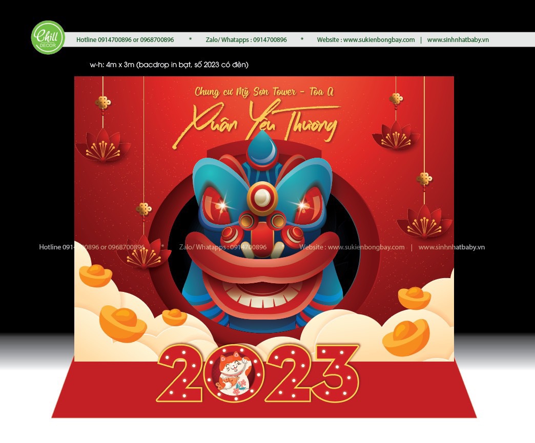 Dịch vụ trang trí Tết ở Thanh Xuân Bắc