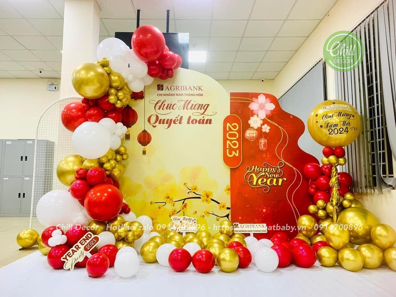 Dịch vụ trang trí Tết ở Văn Miếu
