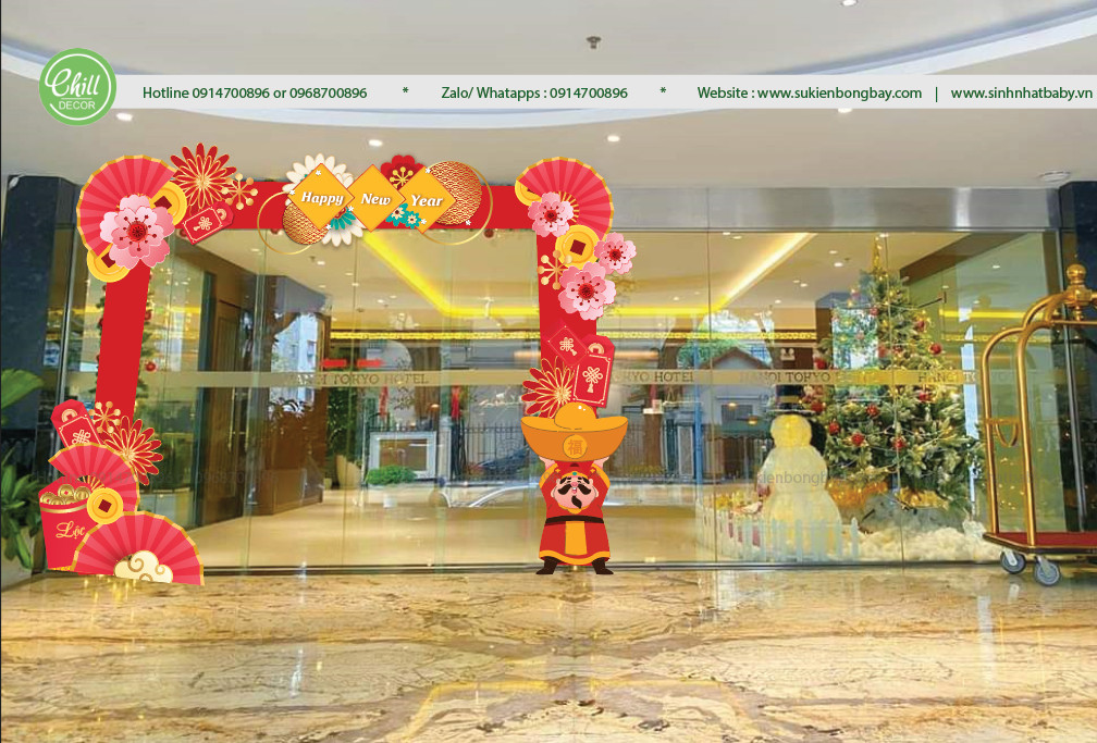 Dịch vụ trang trí Tết ở Tân Mai