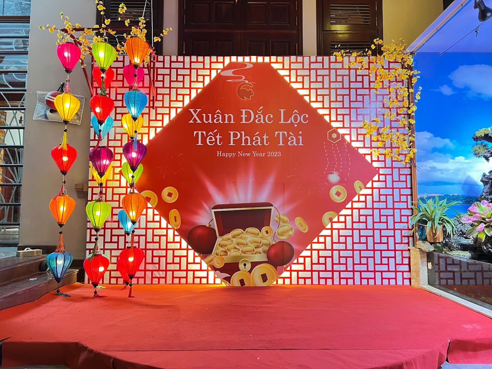 Dịch vụ trang trí Tết ở Đông Ngạc