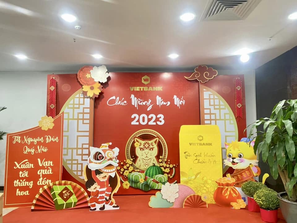 Trang Trí Tết Văn Phòng Ở Đống Đa