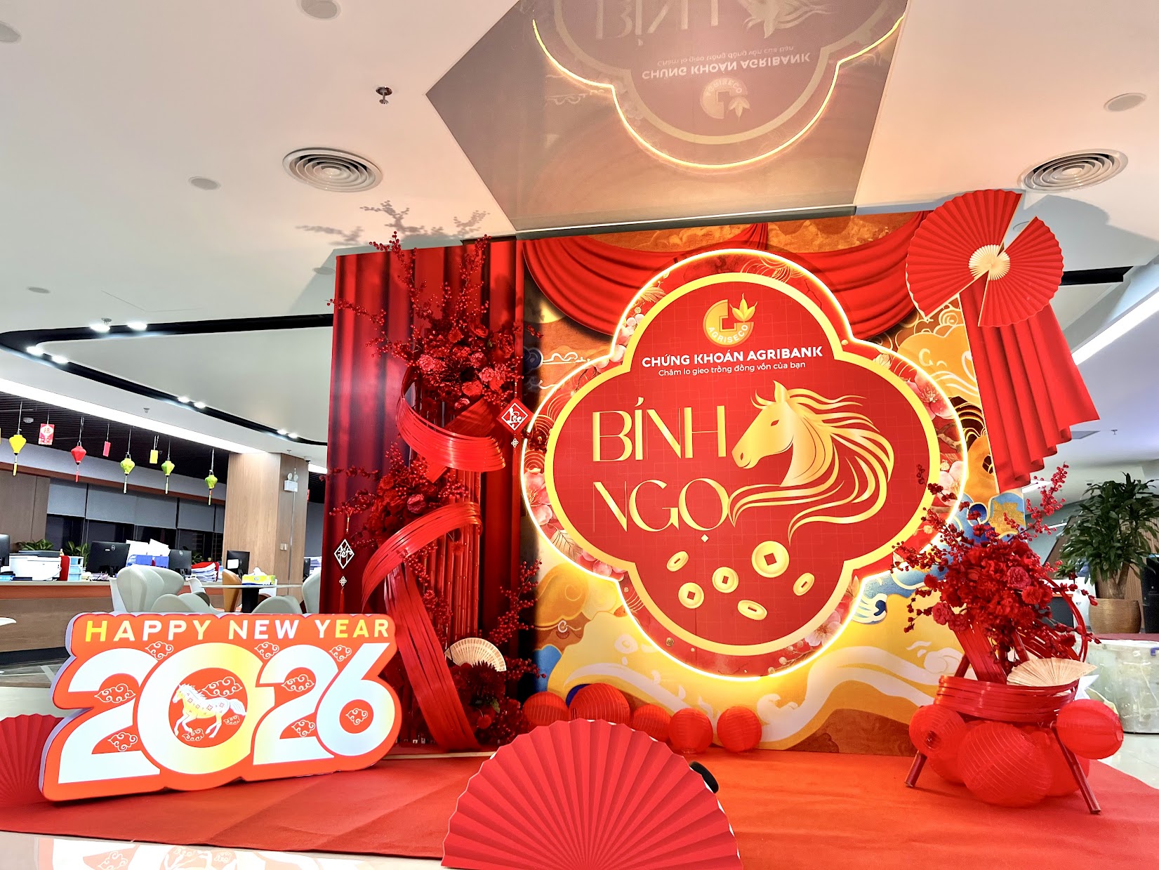 Trang trí Tết công ty tại Hà Nội - Tết Decor