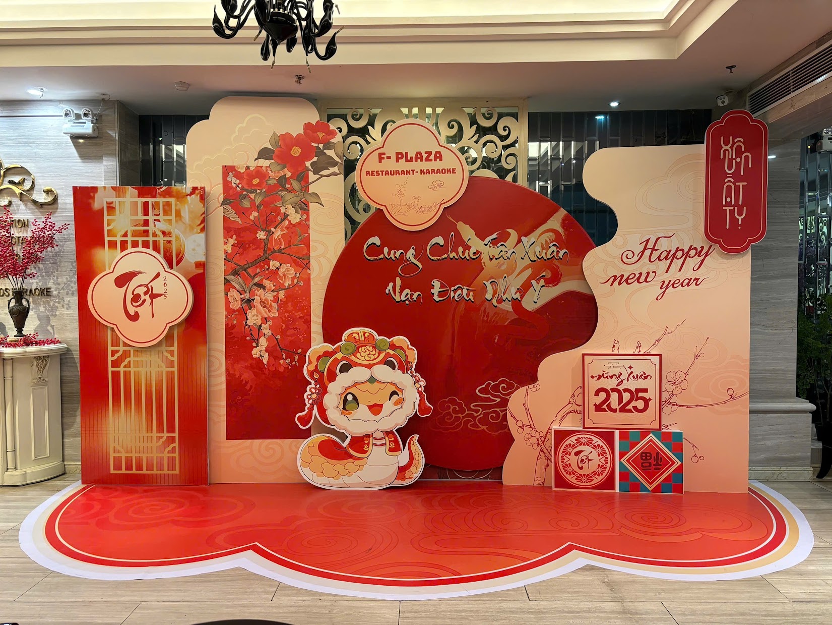 Trang trí Tết cafe nhà hàng tại Hà Nội - Tết Decor